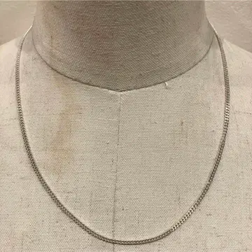 SILVER925 FLAT LINK NECKLACE/실버/목걸이