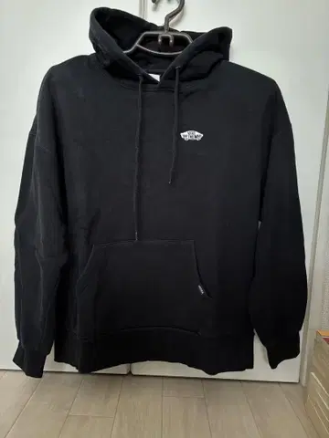 vans 후드 부착 풀오버 맨투맨 후드티 블랙