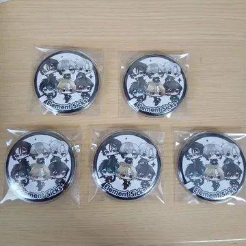 Element Sicks 데뷔 기념 캔뱃지 전원 집합 데포 EL6
