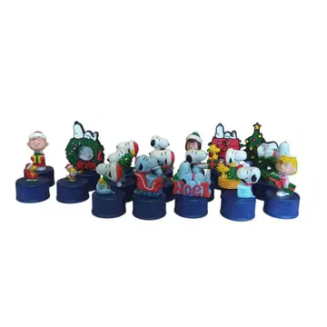 펩시 병뚜껑 스누피 SNOOPY 20개 크리스마스