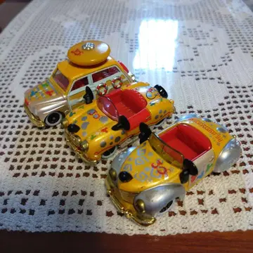 미키마우스 디자인 토미카 3대 세트