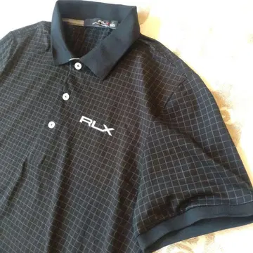 2RLX 반팔 피케 셔츠 S 사이즈 블랙
