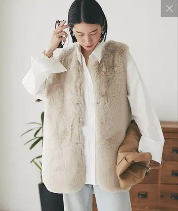 새상품급 에코 퍼 리버서블 베스트