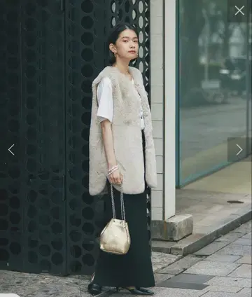 새상품급 에코 퍼 리버서블 베스트