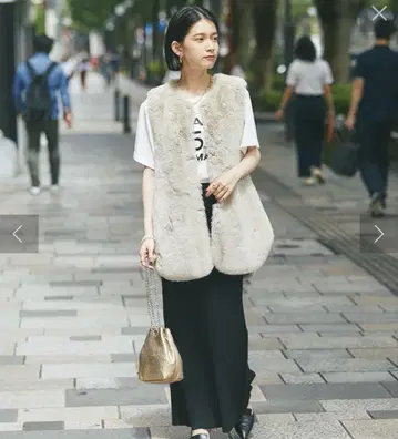 [ 최종 가격 인하 ] [ 새상품급 ] 에코 퍼 리버서블 베스트