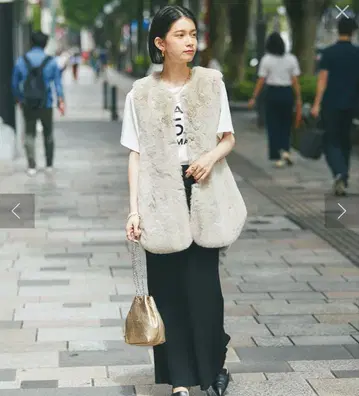 [ 새상품급 ] 에코 퍼 리버서블 베스트