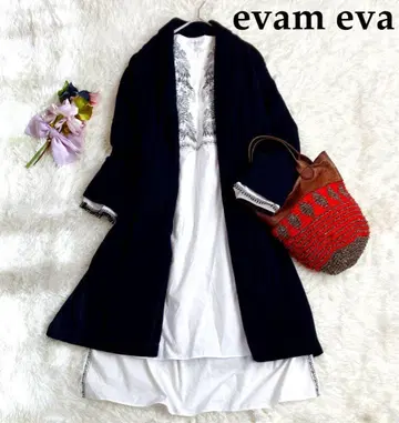 [ 가을 아우터 ] evam eva 에붐에바 숄카라 롱 가운 코트