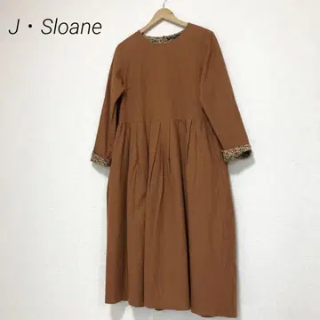 J Sloane 제이스로안 기모 코튼 원피스 롱 원피스