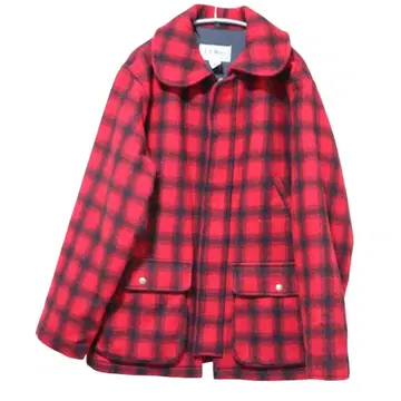 L.L Bean 엘엘빈 울 헌팅 자켓 레드 40