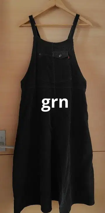 grn 코듀로이 오버롤 스커트 살로펫