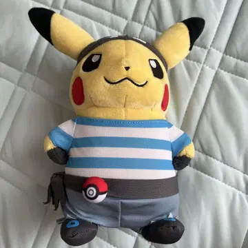 포켓몬 단원 놀이 피카츄 아쿠아단 봉제 인형 포켓몬 센터 한정판