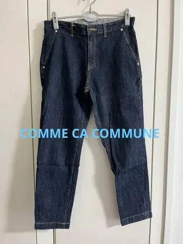 [ COMME CA COMMUNE ] 블루 스트레이트 데님 L 사이즈