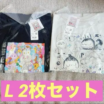 UNIQLO POPMART UT 러브브 유니클로 L 2장 세트