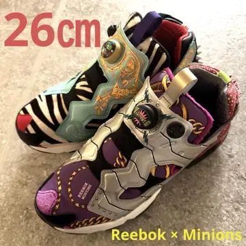새상품급 Reebok x Minions 인스타펌프 퓨리 26cm