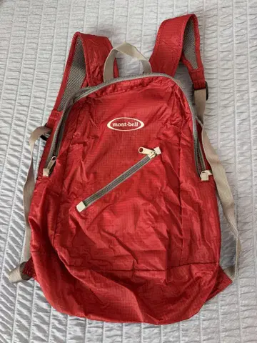 mont-bell DAY PACK 포켓터블 라이트 레드 8L
