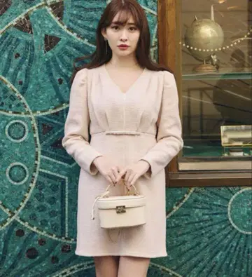 Herlipto Epoch Boucle Mini Dress
