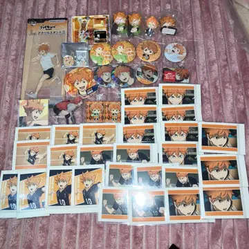 하이큐 히나타 쇼요 파샤코레 어깨 쿵 중학생 팬파크 아크릴 스탠드