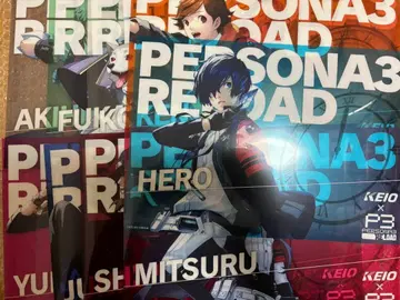 페르소나 3 리로드 케이오 전철 클리어 포스터 풀세트