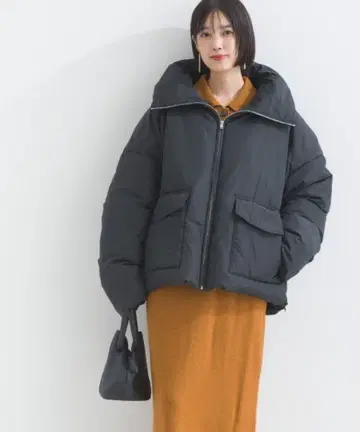 terrace 다운 코트 다운 자켓 심리스 파이버