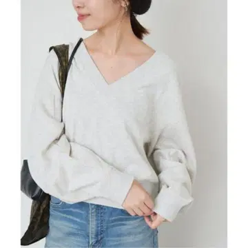 SLOBE IENA 쭈리 V넥 풀오버