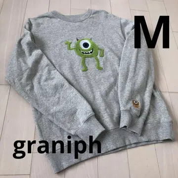 graniph 그라니프 픽사 몬스터 주식회사 마이크 맨투맨 M