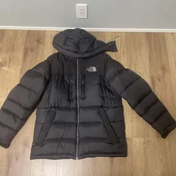 The North Face 블랙 다운 자켓