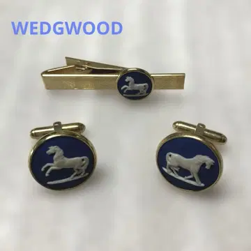 WEDGWOOD 웨지우드 재스퍼 넥타이핀 카스링크스 세트