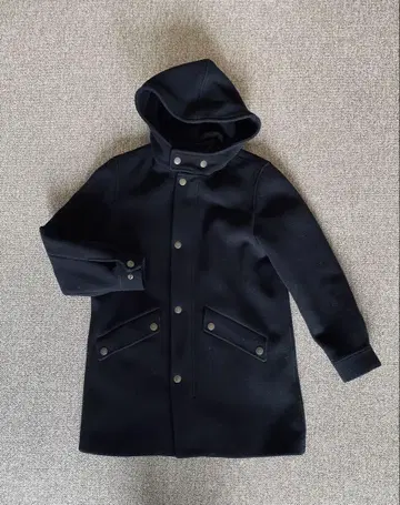 A.P.C 더플 코트 다크 네이비