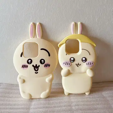 치이카와 (먼작귀) 토끼 iPhone 15 pro 실리콘 케이스