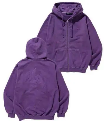 XLARGE 지퍼 후드티