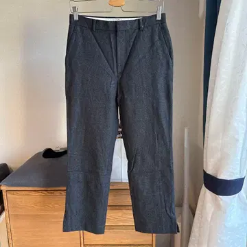 ATON 슬릿 울 슬랙스