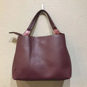MK MICHEL KLEIN [2WAY] 합성 피혁 컴팩트 핸드백