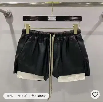블랙 숏팬츠