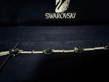 Swarovski 팔찌 파란색 그린 컬러