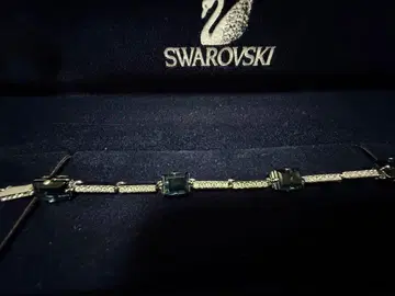 Swarovski 팔찌 파란색 그린 컬러