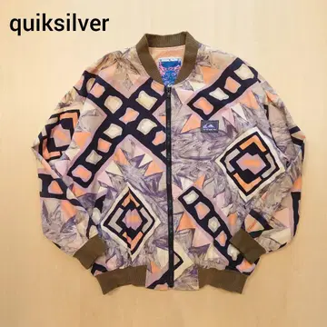 퀵실버 자켓 블루종 올 패턴 퀵실버 일본제