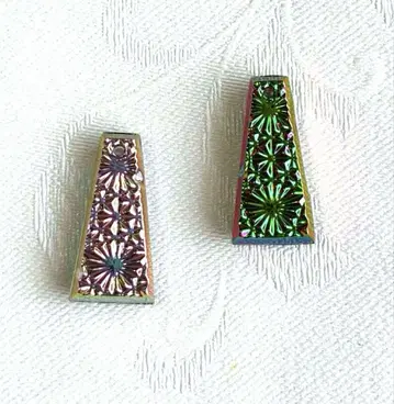 German Kaleidoscope 만화경 유리 펜던트 탑 사다리꼴