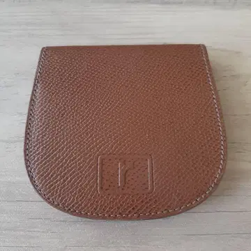 르노마 파리 브라운 가죽 접이식 지갑