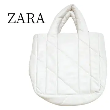 ZARA 자라 화이트 핸드백