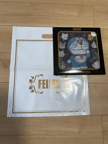 미사용 새상품 페이러 도라에몽 러블리캣츠 샵 봉투 포함