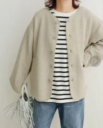 [ URBAN RESEARCH DOORS ] 퀼트 노카라 자켓