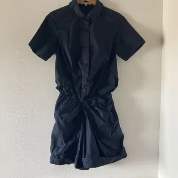 CARVEN 네이비 숏 올인원 36