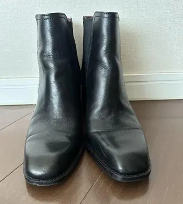 ZARA 자라 블랙 사이드 고어 부츠 24cm 37