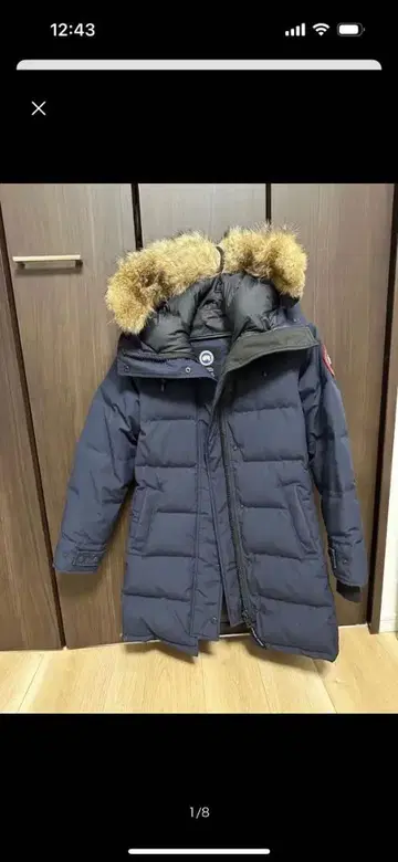 Canada Goose 네이비 롱 다운 자켓 3060