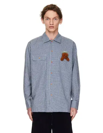 21ss doublet CHECK SHIRT WITH MY FRIEND