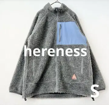 hereness 울 플리스 보아 자켓 풀 집업 서스티나