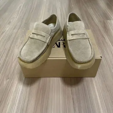 CLARKS x ZARA 가죽 로퍼