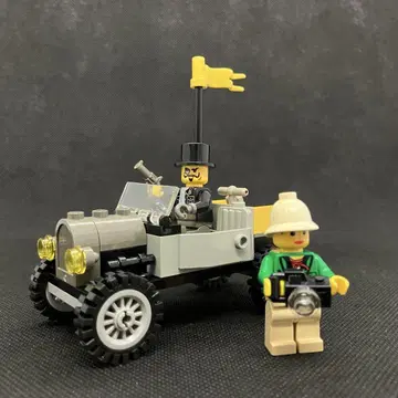 LEGO 세계 모험 시리즈 7414 미니 피규어 + 자동차 세트