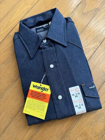 Wrangler 데님 셔츠 70127MW maid in USA 미사용