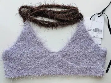 AMERI RAISE KNIT COLOR BUSTIER